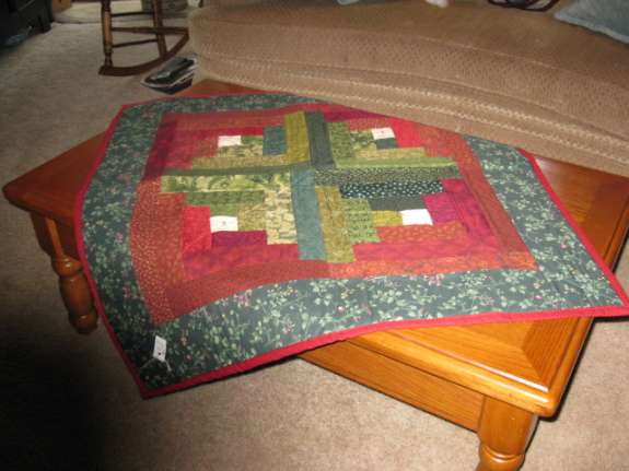Log Cabin Quilt, 35